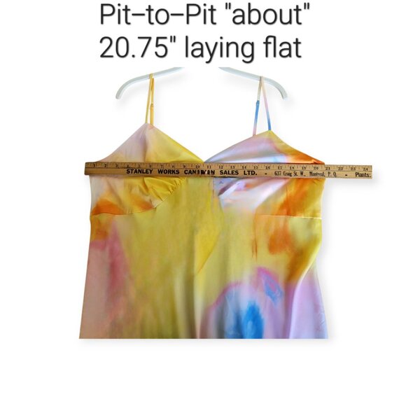 Long Satin Sunset Slip Dress by Diane Von Furstenberg for Target size XL - Picture 6 of 10